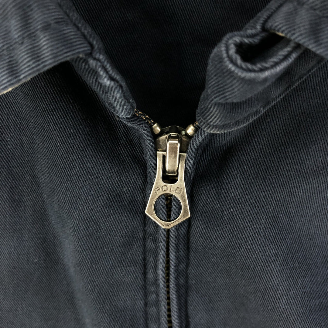 Ralph Lauren POLO by Ralph Lauren Swing Top Sports Jacket Men's M cotton navy blue type Vintage Second Hand