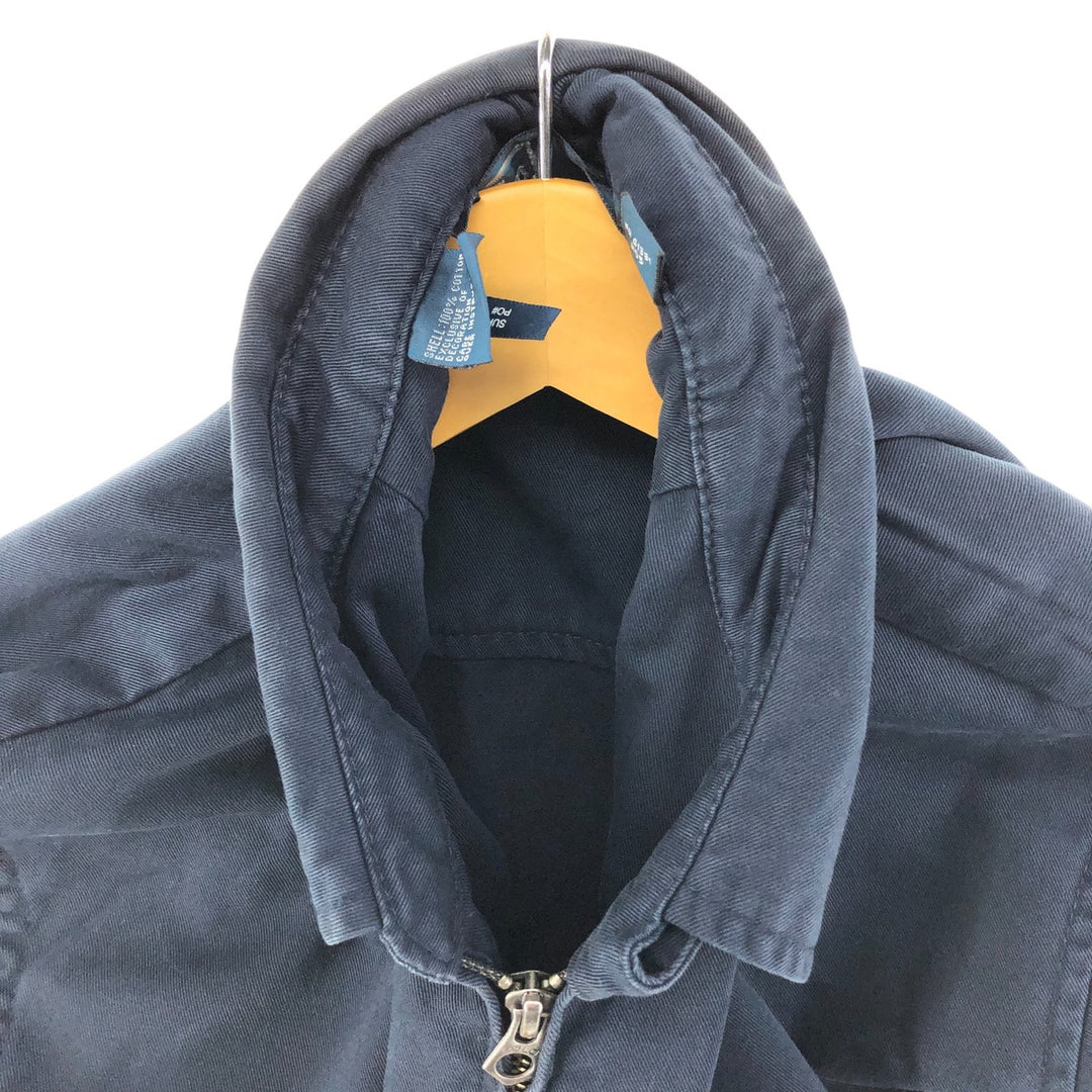 Ralph Lauren POLO by Ralph Lauren Swing Top Sports Jacket Men's M cotton navy blue type Vintage Second Hand