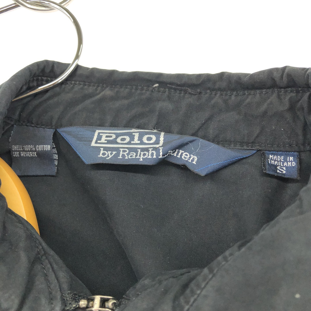 Ralph Lauren POLO by Ralph Lauren Swing Top Sports Jacket Men's S cotton black type Vintage Second Hand