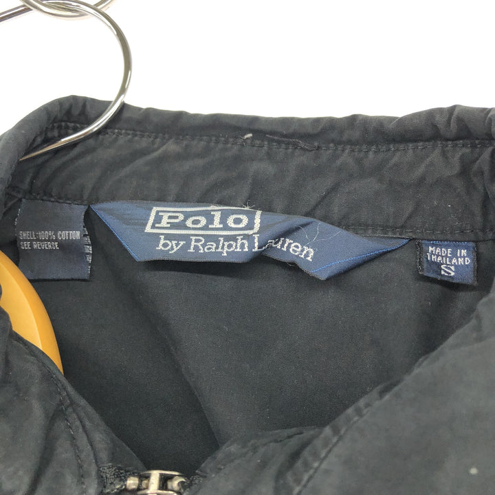 Ralph Lauren POLO by Ralph Lauren Swing Top Sports Jacket Men's S cotton black type Vintage Second Hand
