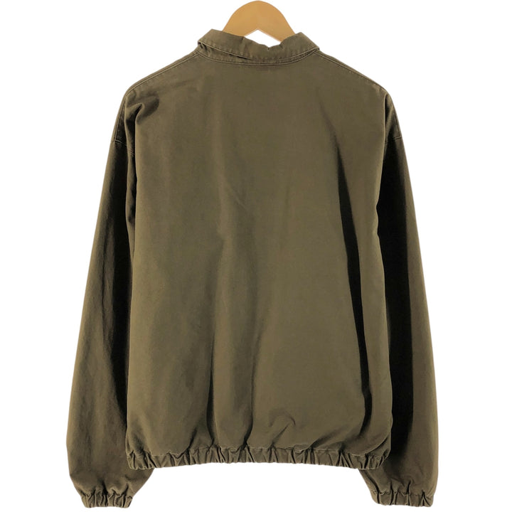 Ralph Lauren POLO by Ralph Lauren Swing Top Sports Jacket Men's L size cotton Khaki type brown Vintage Second Hand