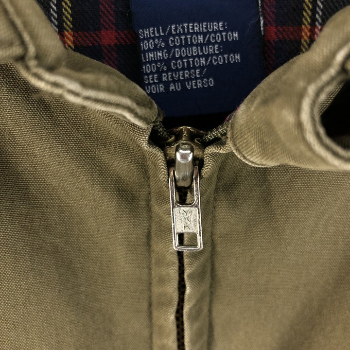 Ralph Lauren POLO by Ralph Lauren Swing Top Sports Jacket Men's L size cotton Khaki type brown Vintage Second Hand