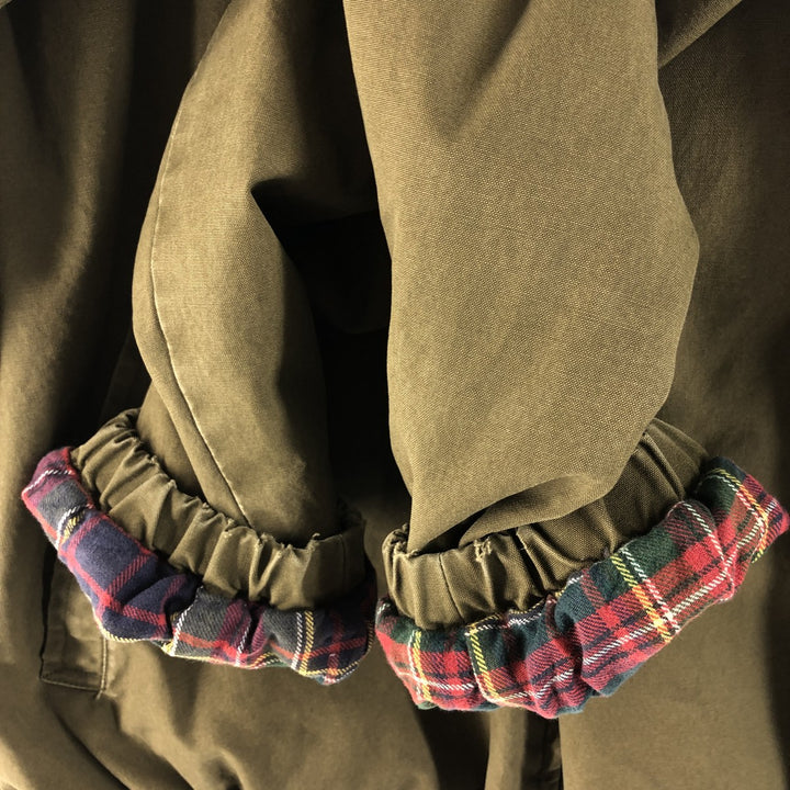 Ralph Lauren POLO by Ralph Lauren Swing Top Sports Jacket Men's L size cotton Khaki type brown Vintage Second Hand