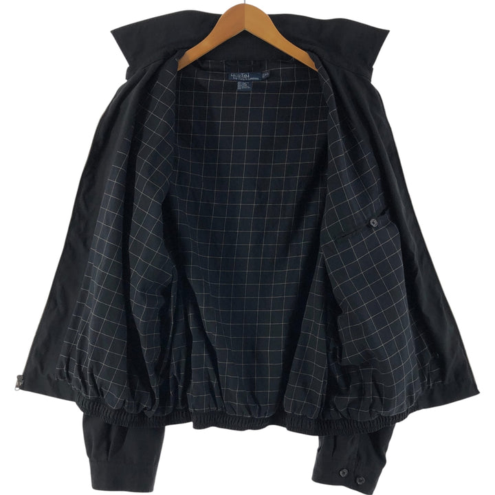 Ralph Lauren POLO by Ralph Lauren Swing Top Sports Jacket Men's XL polyester black type Vintage Second Hand
