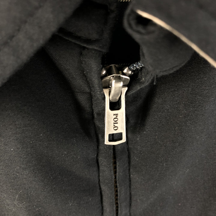 Ralph Lauren POLO by Ralph Lauren Swing Top Sports Jacket Men's XL polyester black type Vintage Second Hand