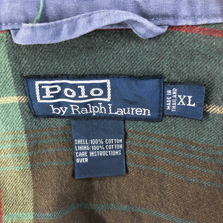 Ralph Lauren POLO by Ralph Lauren Swing Top Sports Jacket Men's XL cotton blue type Vintage Second Hand