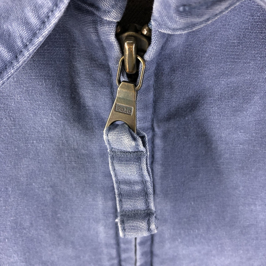 Ralph Lauren POLO by Ralph Lauren Swing Top Sports Jacket Men's XL cotton blue type Vintage Second Hand