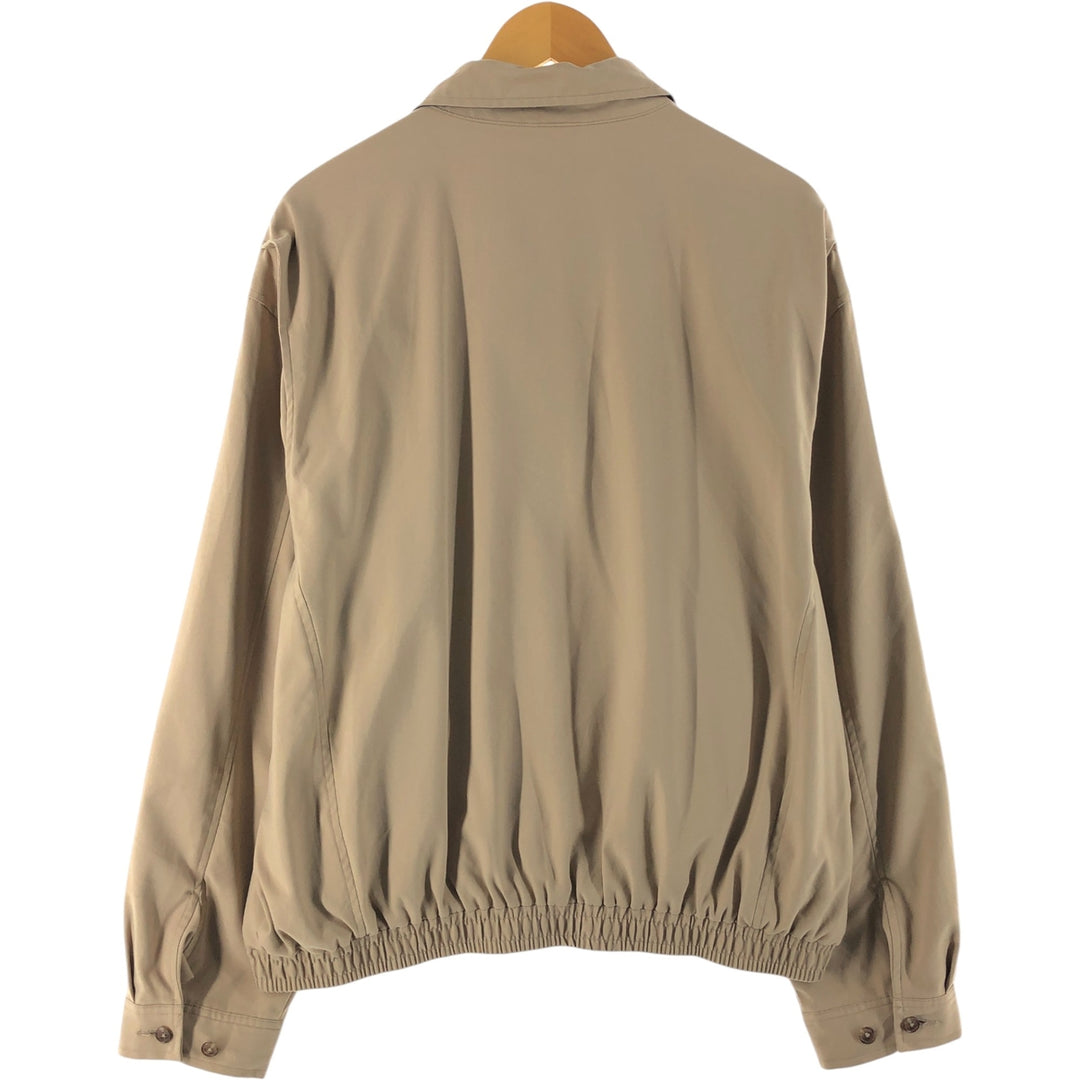 Ralph Lauren POLO by Ralph Lauren Swing Top Sports Jacket Men's XL polyester Beige type Vintage Second Hand
