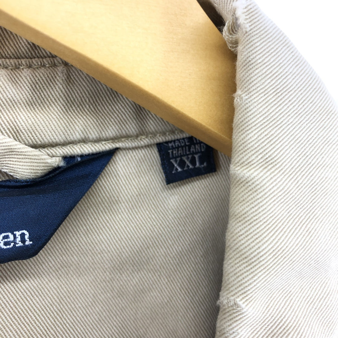 Ralph Lauren POLO by Ralph Lauren Swing Top Sports Jacket Men's XXL cotton Beige type Vintage Second Hand