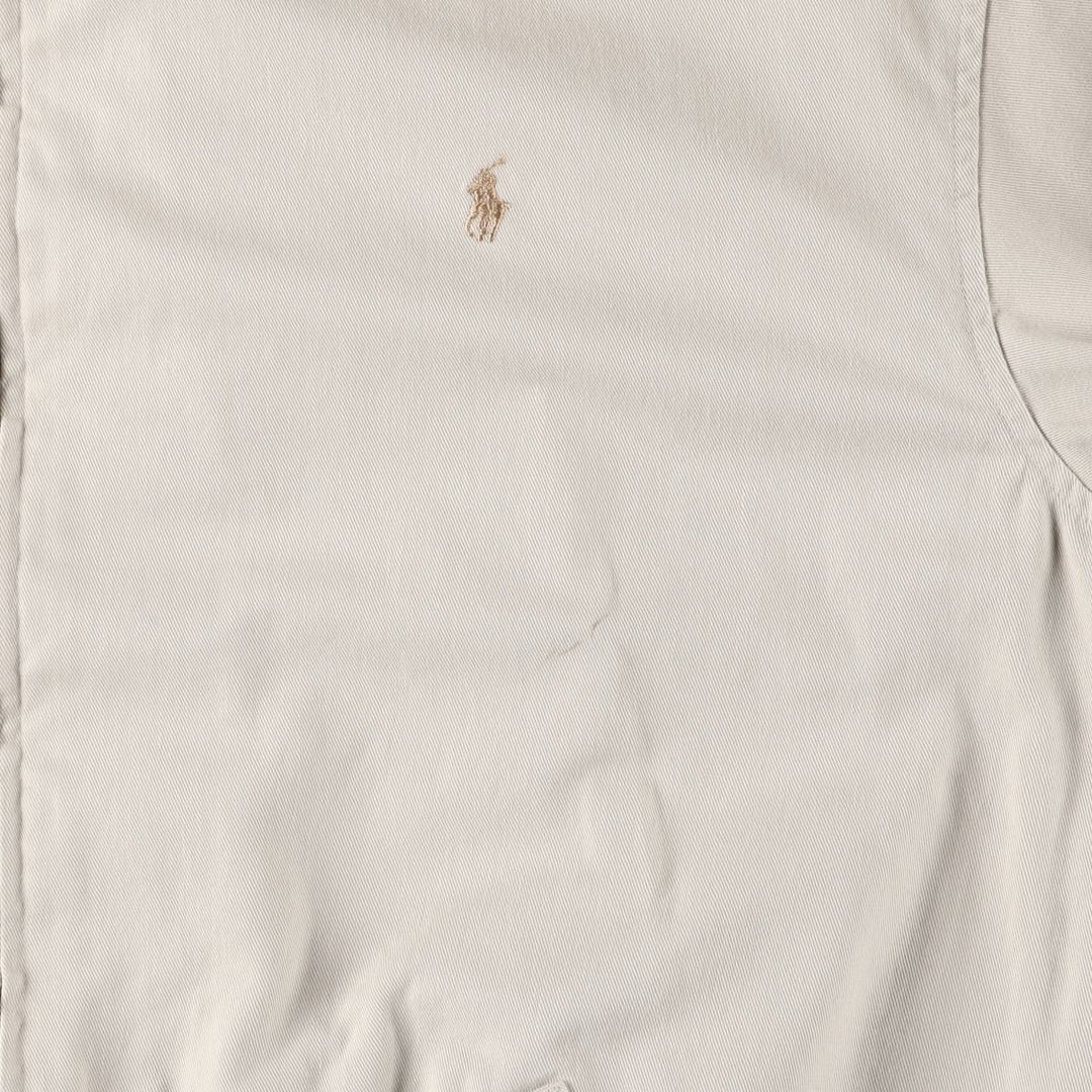 Ralph Lauren POLO by Ralph Lauren Swing Top Sports Jacket Made in Canada Men's L size cotton ivory Vintage Second Hand