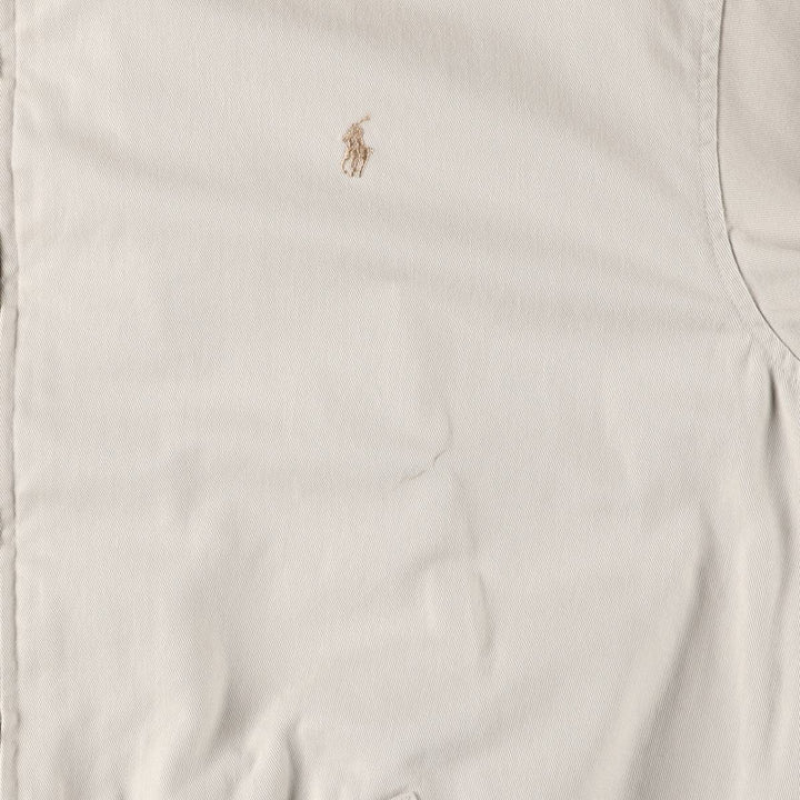 Ralph Lauren POLO by Ralph Lauren Swing Top Sports Jacket Made in Canada Men's L size cotton ivory Vintage Second Hand