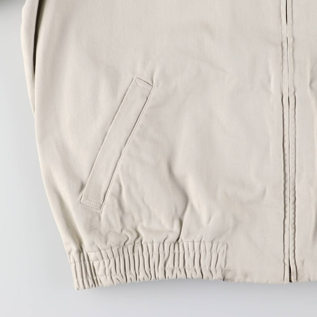 Ralph Lauren POLO by Ralph Lauren Swing Top Sports Jacket Made in Canada Men's L size cotton ivory Vintage Second Hand