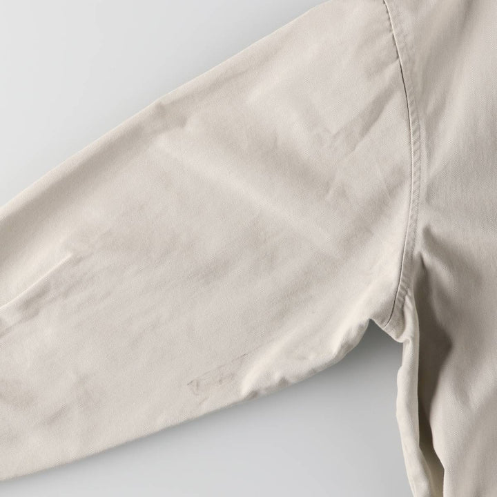 Ralph Lauren POLO by Ralph Lauren Swing Top Sports Jacket Made in Canada Men's L size cotton ivory Vintage Second Hand