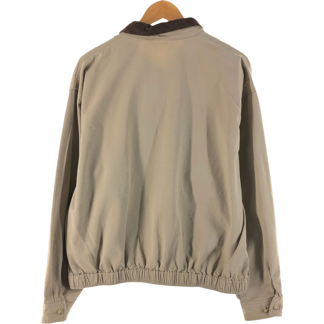 Ralph Lauren POLO by Ralph Lauren Swing Top Sports Jacket Men's L size cotton Beige type Vintage Second Hand
