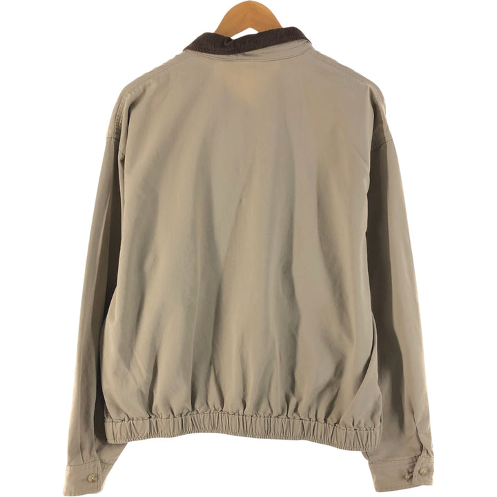 Ralph Lauren POLO by Ralph Lauren Swing Top Sports Jacket Men's L size cotton Beige type Vintage Second Hand