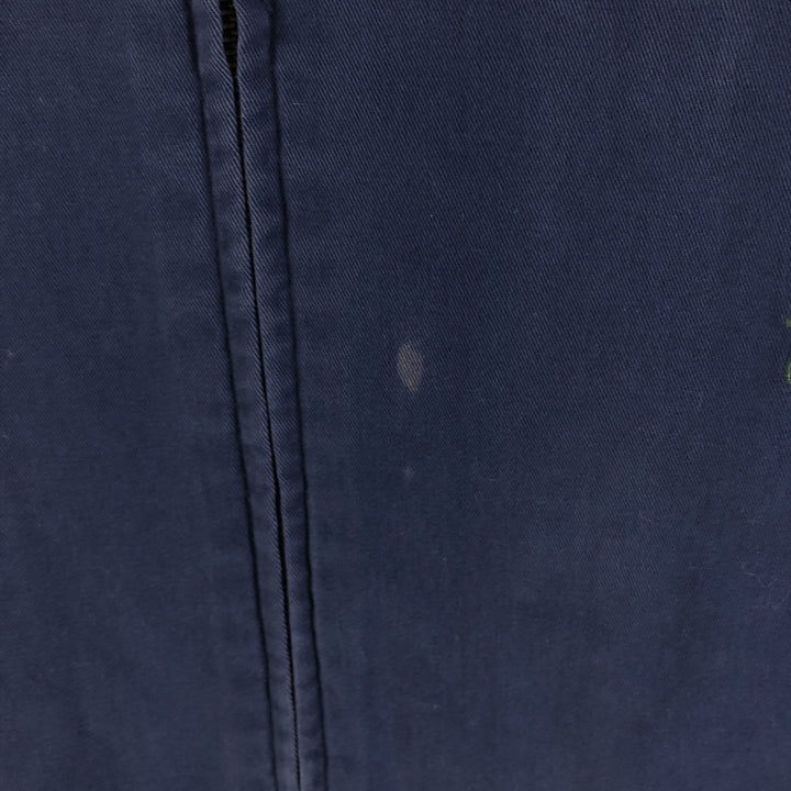 Ralph Lauren POLO by Ralph Lauren Swing Top Sports Jacket Men's L size cotton navy blue type Vintage Second Hand