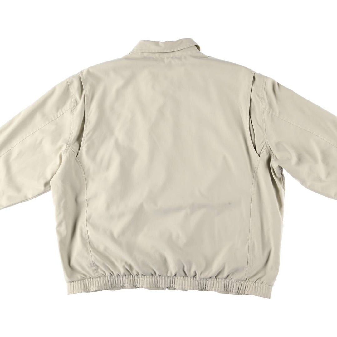 Ralph Lauren POLO GOLF Swing Top Sports Jacket Men's XL polyester ivory Vintage Second Hand