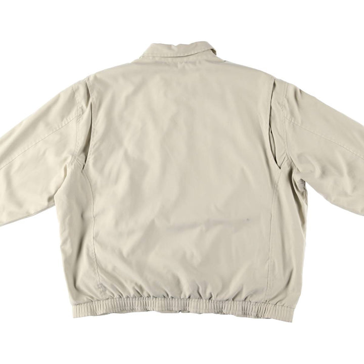 Ralph Lauren POLO GOLF Swing Top Sports Jacket Men's XL polyester ivory Vintage Second Hand