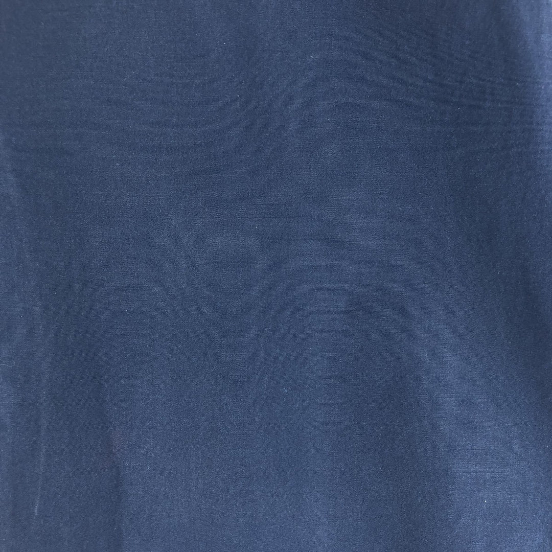 Ralph Lauren Classic Fit short sleeve button down shirt, men's size M cotton navy blue type Vintage Second Hand