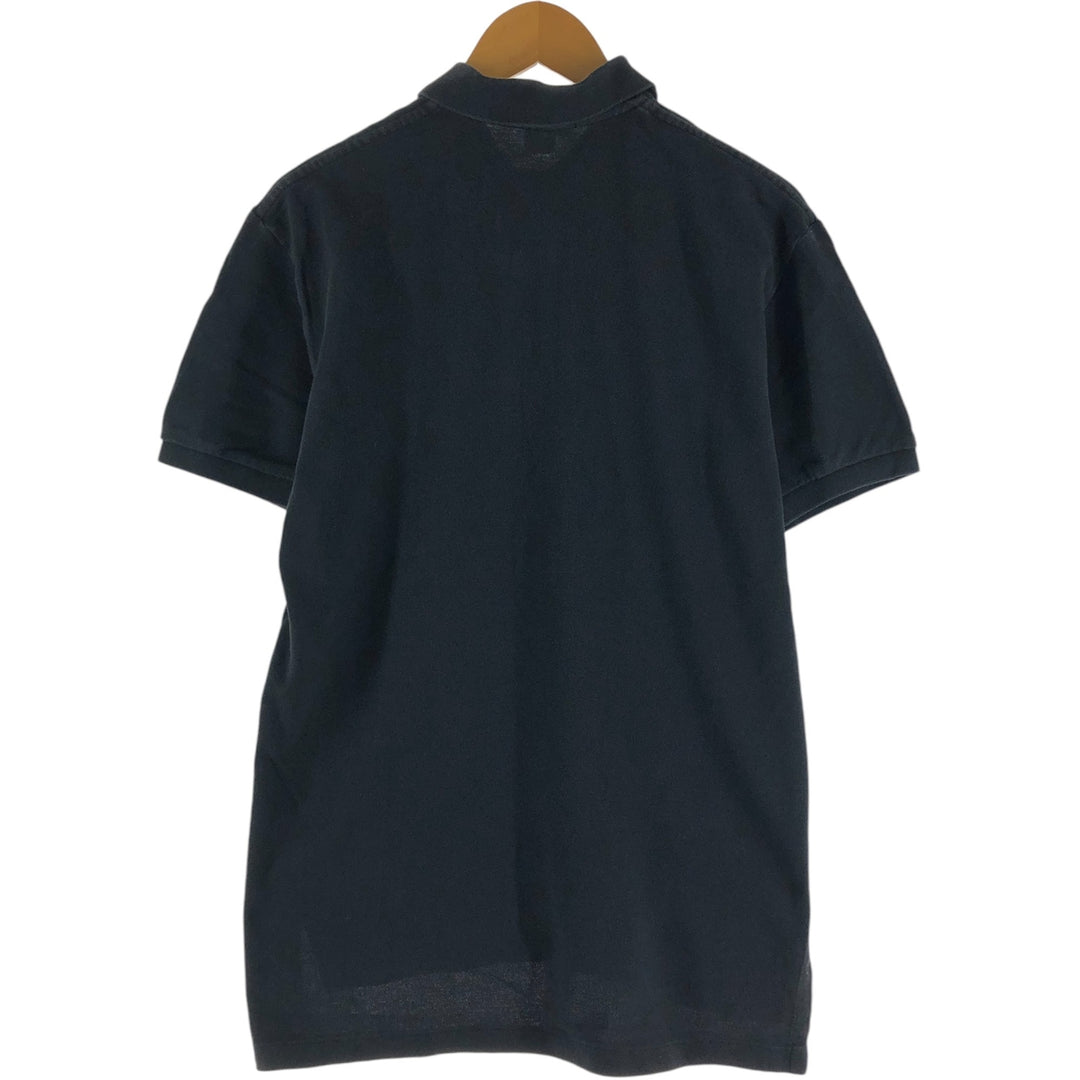 Ralph Lauren POLO by Ralph Lauren short sleeve polo shirt, men's size M cotton black type Vintage Second Hand