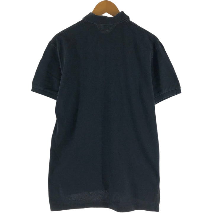 Ralph Lauren POLO by Ralph Lauren short sleeve polo shirt, men's size M cotton black type Vintage Second Hand