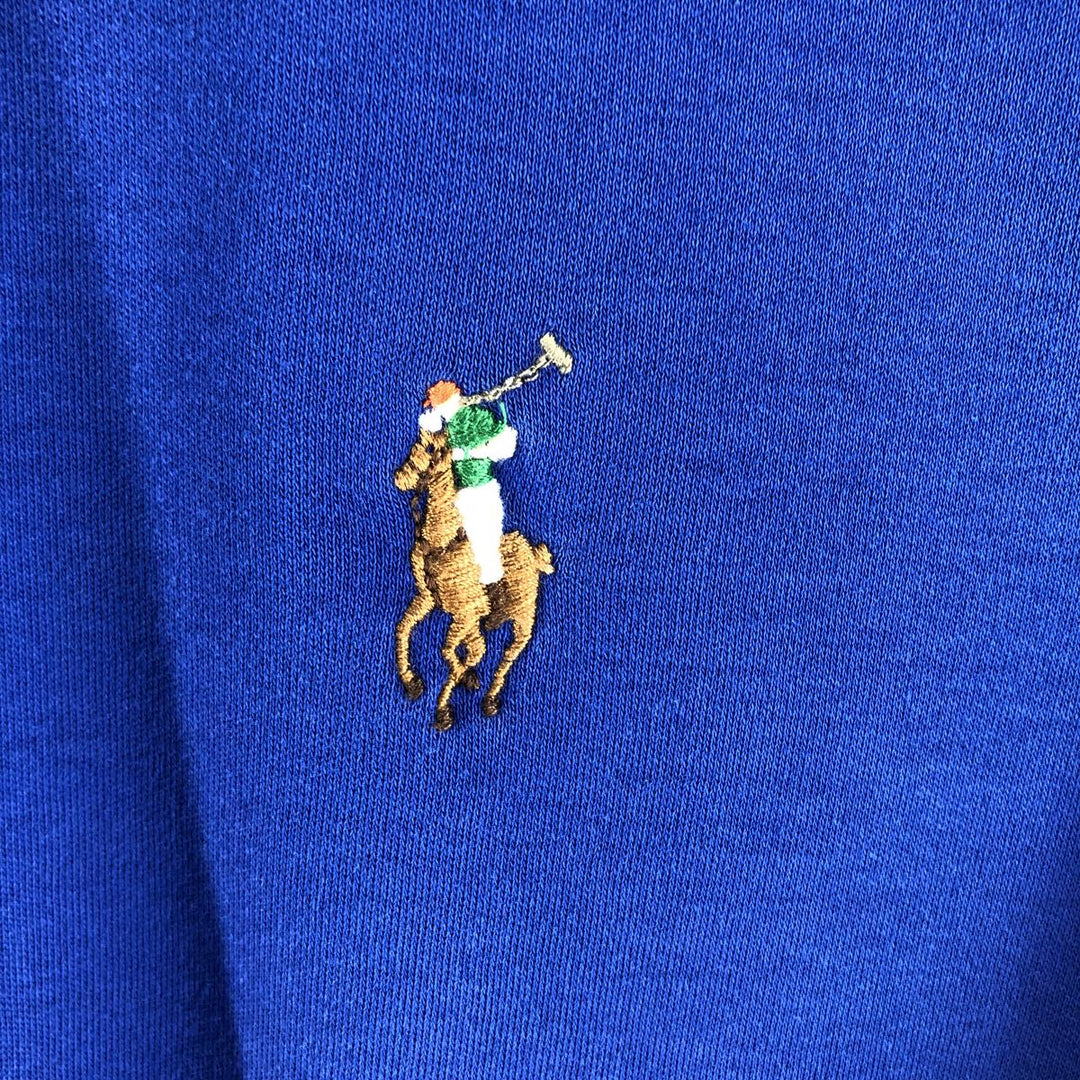 Ralph Lauren POLO by Ralph Lauren short sleeve polo shirt, men's size M cotton blue type Vintage Second Hand