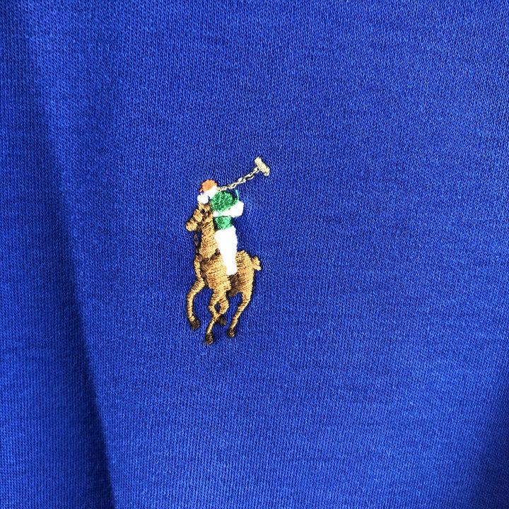 Ralph Lauren POLO by Ralph Lauren short sleeve polo shirt, men's size M cotton blue type Vintage Second Hand