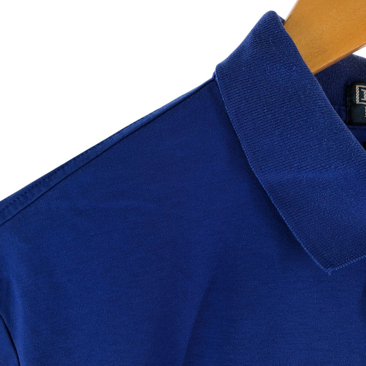 Ralph Lauren POLO by Ralph Lauren short sleeve polo shirt, men's size M cotton blue type Vintage Second Hand