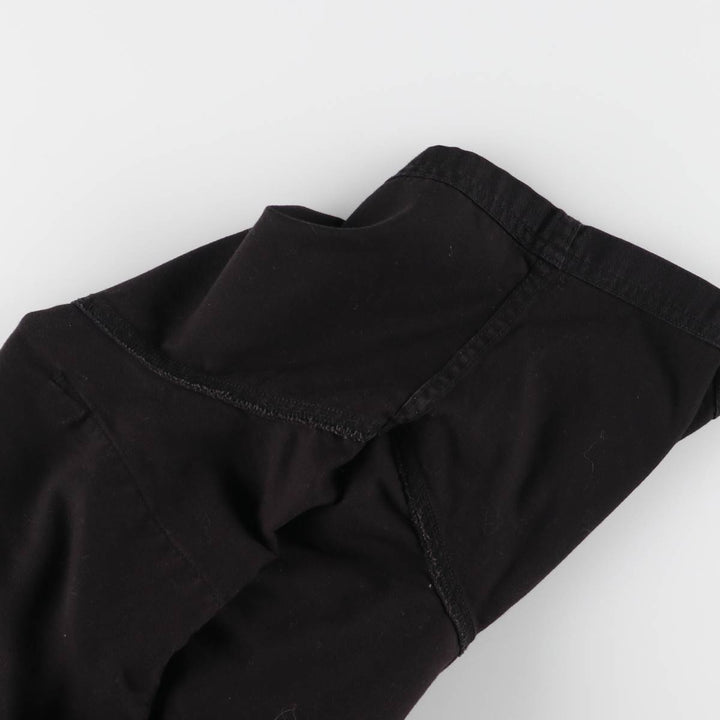 Big size Harley-Davidson hidden button-down short-sleeve work shirt, equivalent to men's XXXL cotton black type Vintage Second Hand