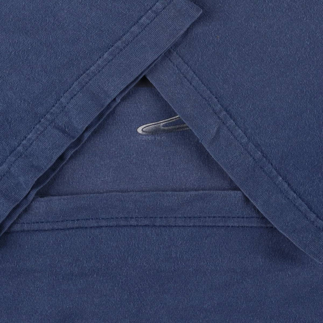 00'S Harley-Davidson Hanes Motorcycle Bike T-shirt Made in USA Men's XXL cotton navy blue type Vintage Second Hand