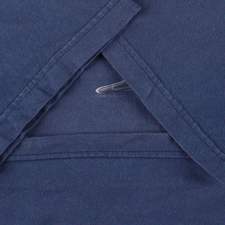 00'S Harley-Davidson Hanes Motorcycle Bike T-shirt Made in USA Men's XXL cotton navy blue type Vintage Second Hand