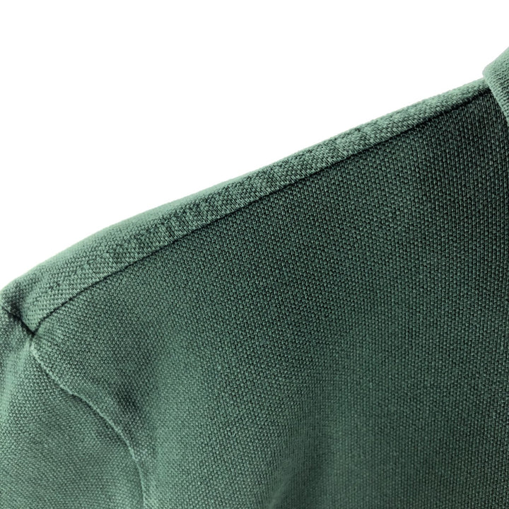 Ralph Lauren POLO by Ralph Lauren Men's L size Vintage cotton Green type dark green Vintage Second Hand