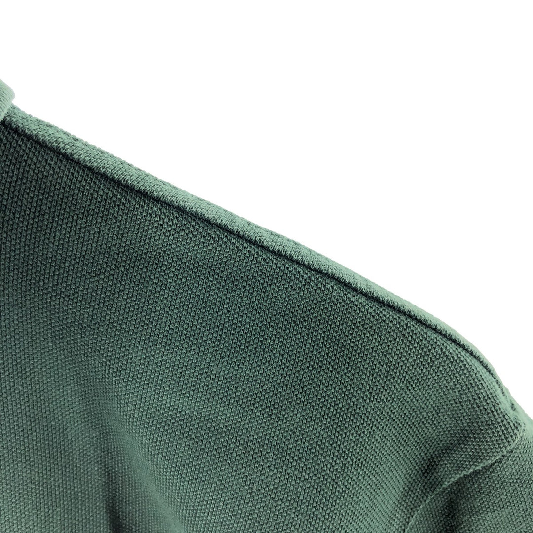 Ralph Lauren POLO by Ralph Lauren Men's L size Vintage cotton Green type dark green Vintage Second Hand