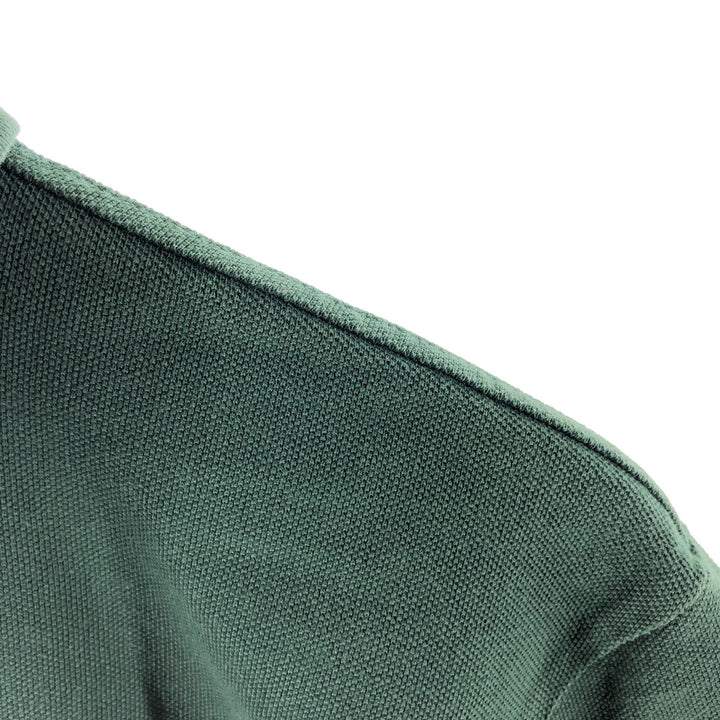 Ralph Lauren POLO by Ralph Lauren Men's L size Vintage cotton Green type dark green Vintage Second Hand