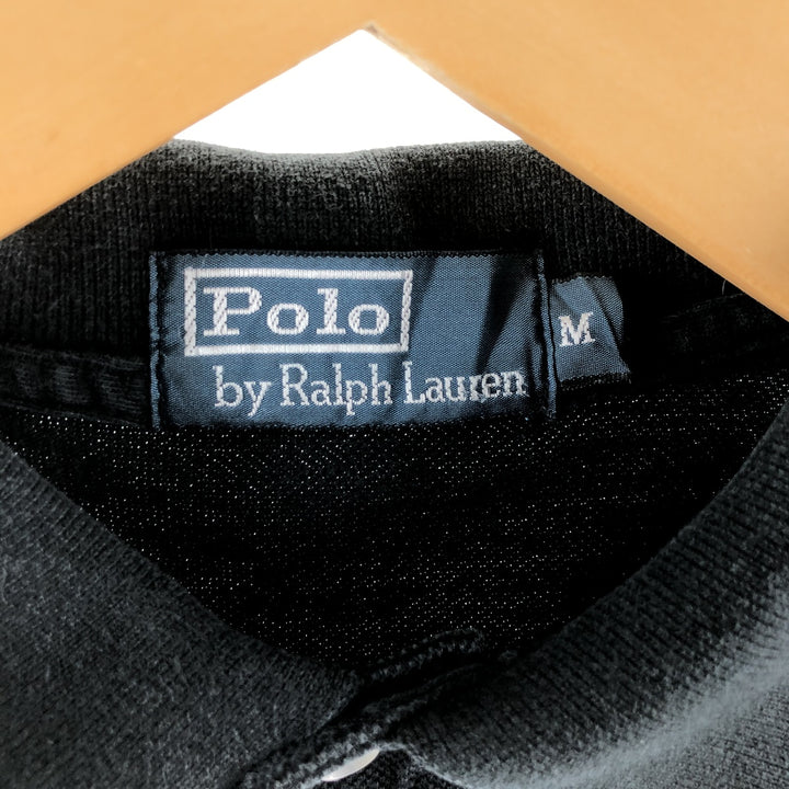 Ralph Lauren POLO by Ralph Lauren short sleeve polo shirt, men's size M unclear black type Vintage Second Hand