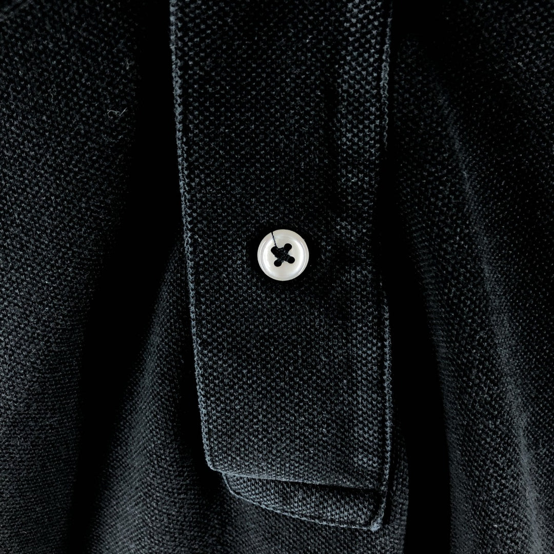 Ralph Lauren POLO by Ralph Lauren short sleeve polo shirt, men's size M unclear black type Vintage Second Hand