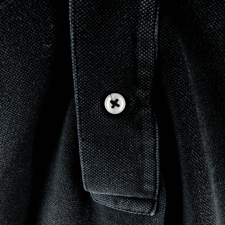 Ralph Lauren POLO by Ralph Lauren short sleeve polo shirt, men's size M unclear black type Vintage Second Hand