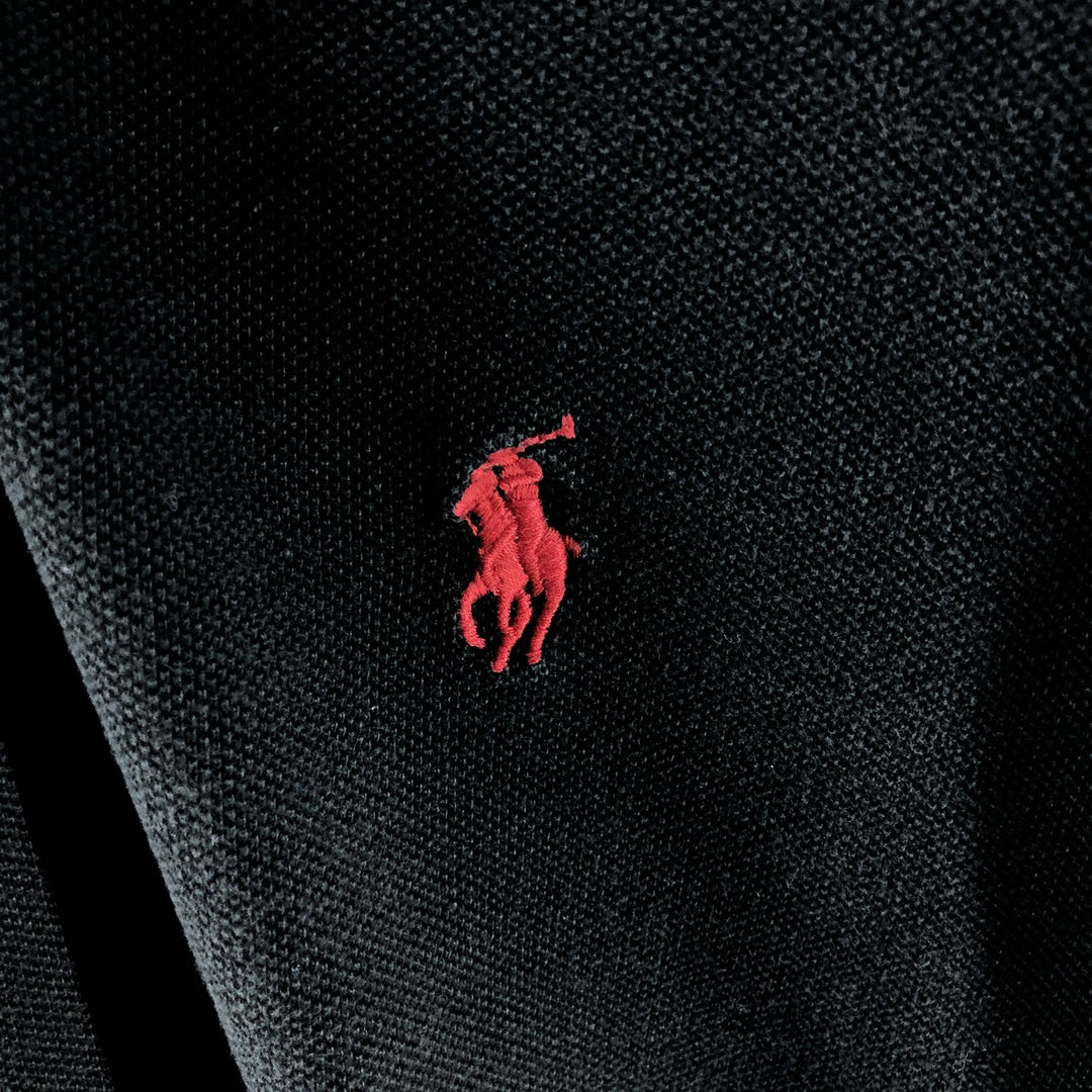 Ralph Lauren POLO by Ralph Lauren short sleeve polo shirt, men's size M unclear black type Vintage Second Hand