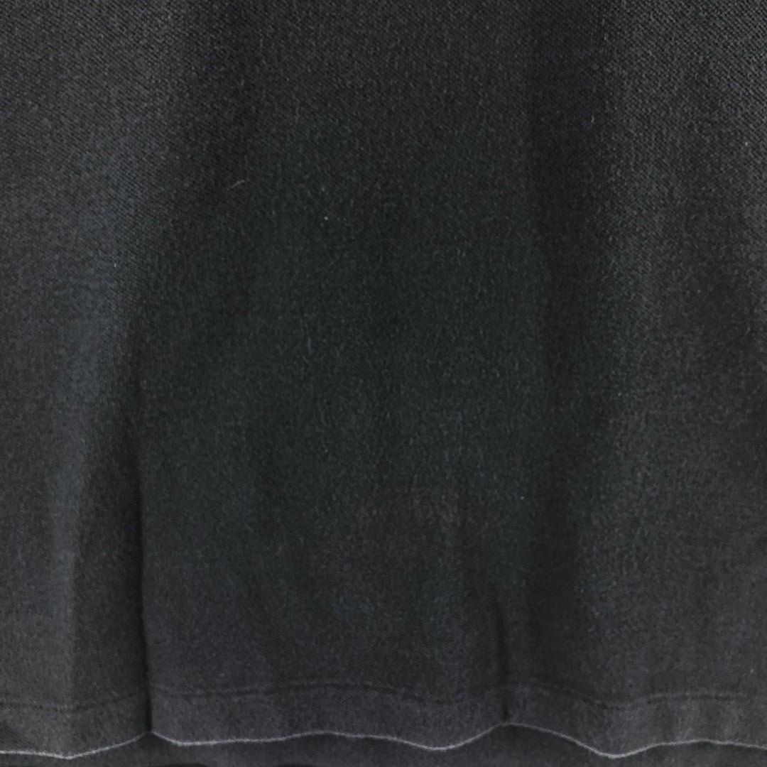 Ralph Lauren POLO by Ralph Lauren short sleeve polo shirt, men's XL size cotton black type Vintage Second Hand