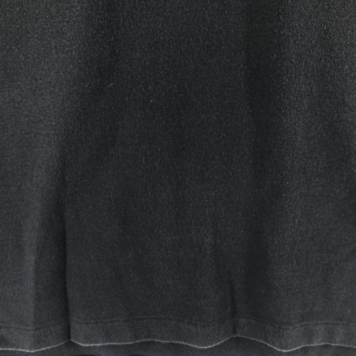 Ralph Lauren POLO by Ralph Lauren short sleeve polo shirt, men's XL size cotton black type Vintage Second Hand
