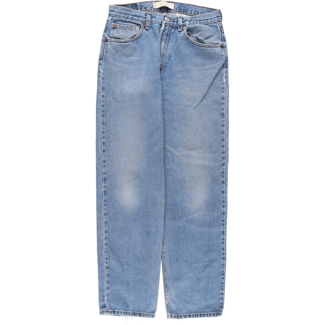 Levi's 550 Relaxed Fit Tapered Denim Pants Made in Haiti Men's W33 cotton blue type Vintage Second Hand