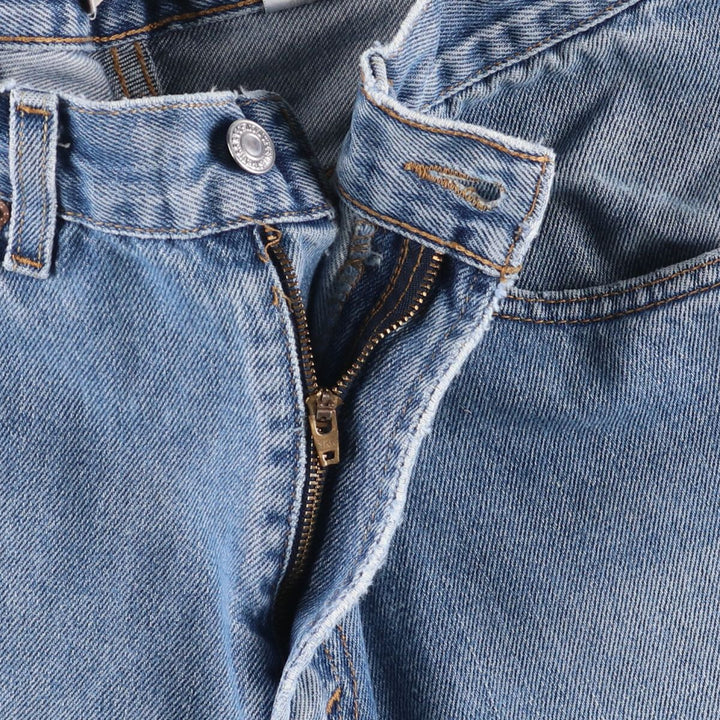 Levi's 550 Relaxed Fit Tapered Denim Pants Made in Haiti Men's W33 cotton blue type Vintage Second Hand