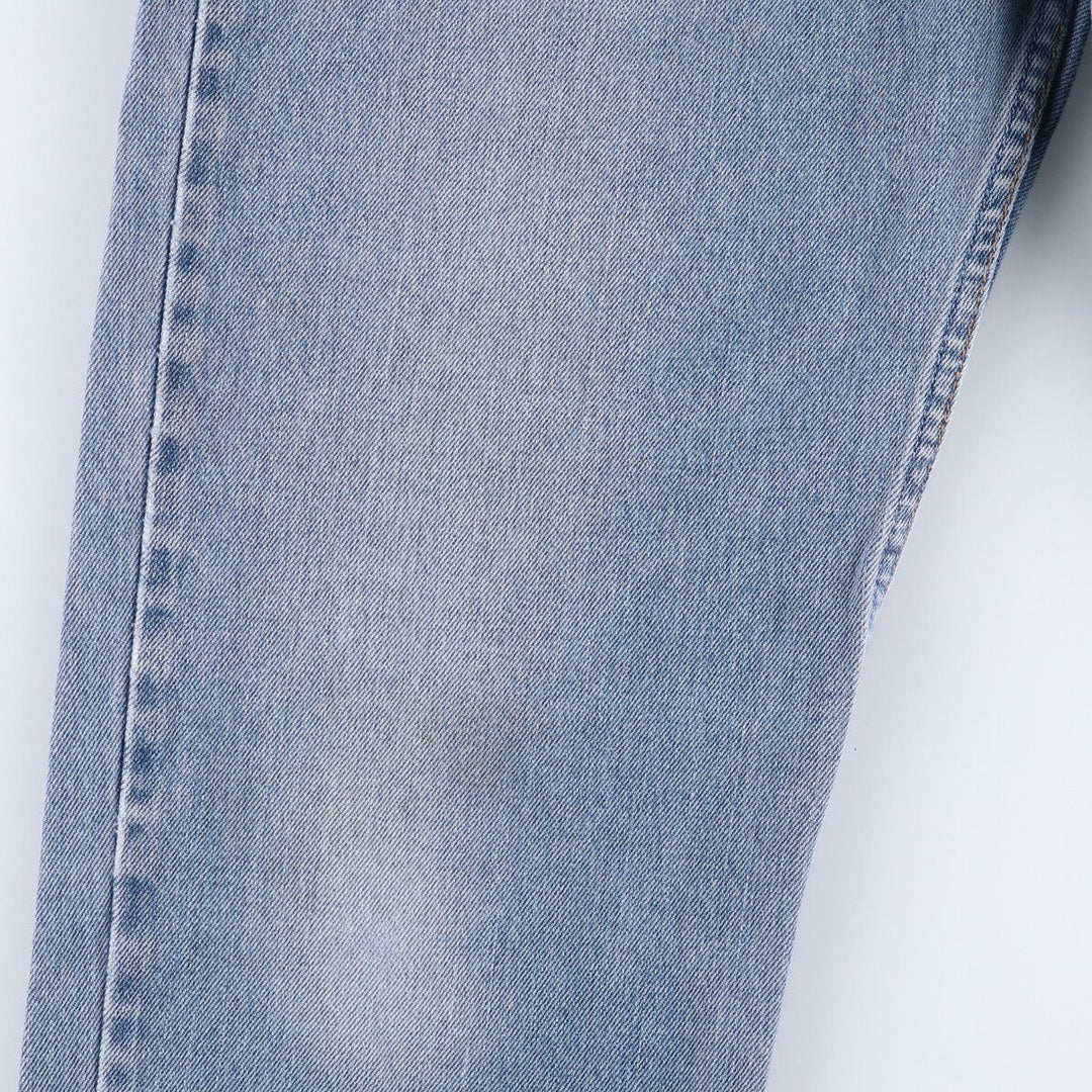 Levi's 550 Relaxed Fit Tapered Denim Pants Made in Haiti Men's W33 cotton blue type Vintage Second Hand