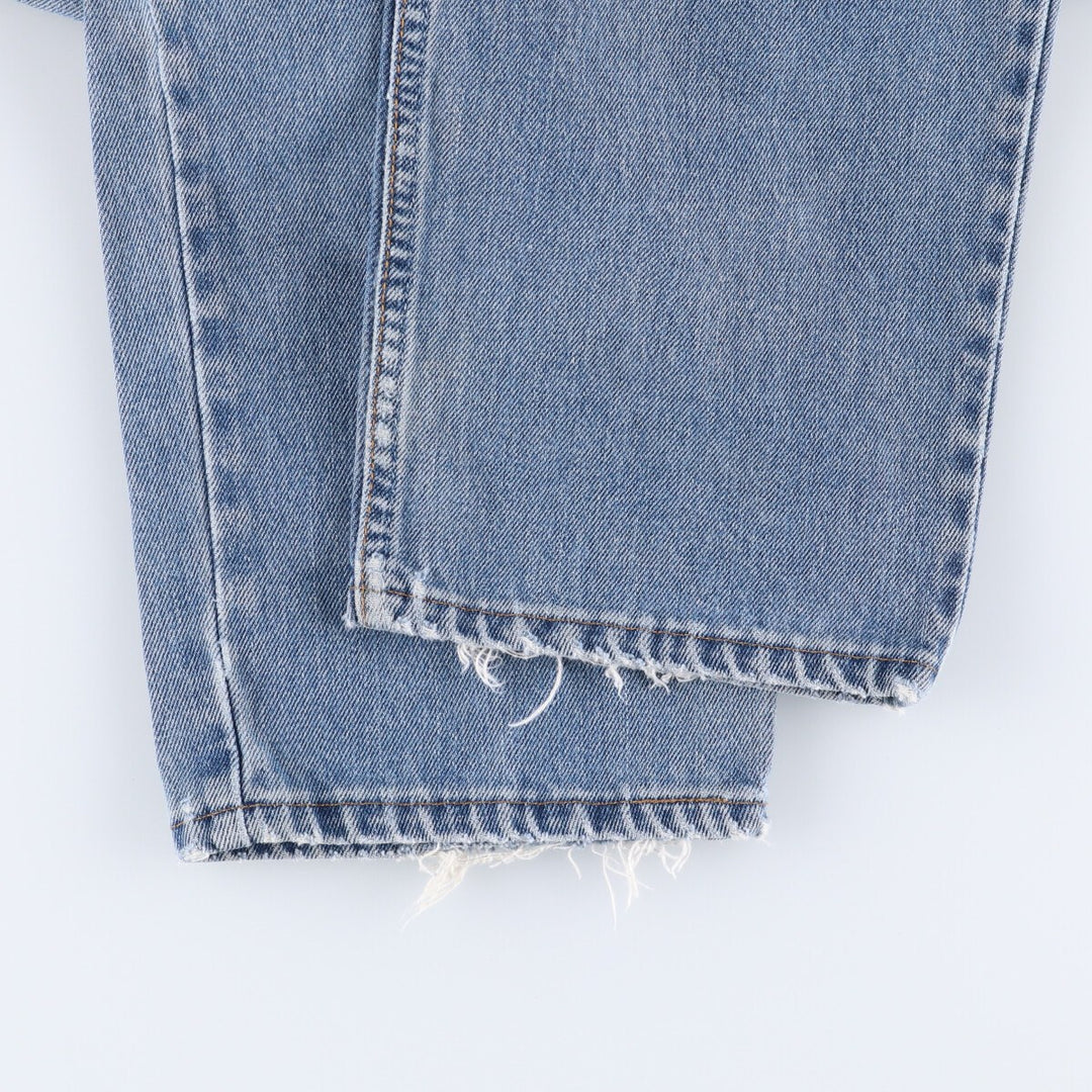 Levi's 550 Relaxed Fit Tapered Denim Pants Made in Haiti Men's W33 cotton blue type Vintage Second Hand