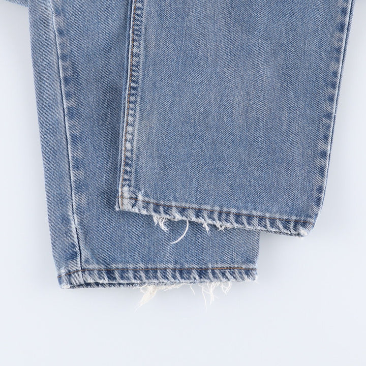 Levi's 550 Relaxed Fit Tapered Denim Pants Made in Haiti Men's W33 cotton blue type Vintage Second Hand
