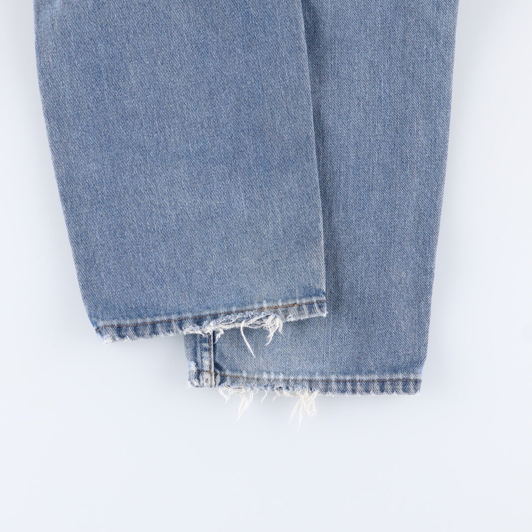 Levi's 550 Relaxed Fit Tapered Denim Pants Made in Haiti Men's W33 cotton blue type Vintage Second Hand