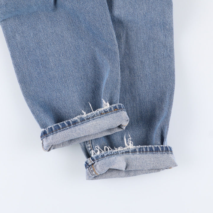 Levi's 550 Relaxed Fit Tapered Denim Pants Made in Haiti Men's W33 cotton blue type Vintage Second Hand