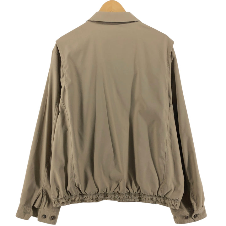 Ralph Lauren POLO RALPH LAUREN Swing Top Sports Jacket Men's L size polyester Beige type Vintage Second Hand