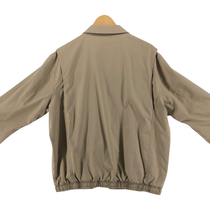 Ralph Lauren POLO RALPH LAUREN Swing Top Sports Jacket Men's L size polyester Beige type Vintage Second Hand