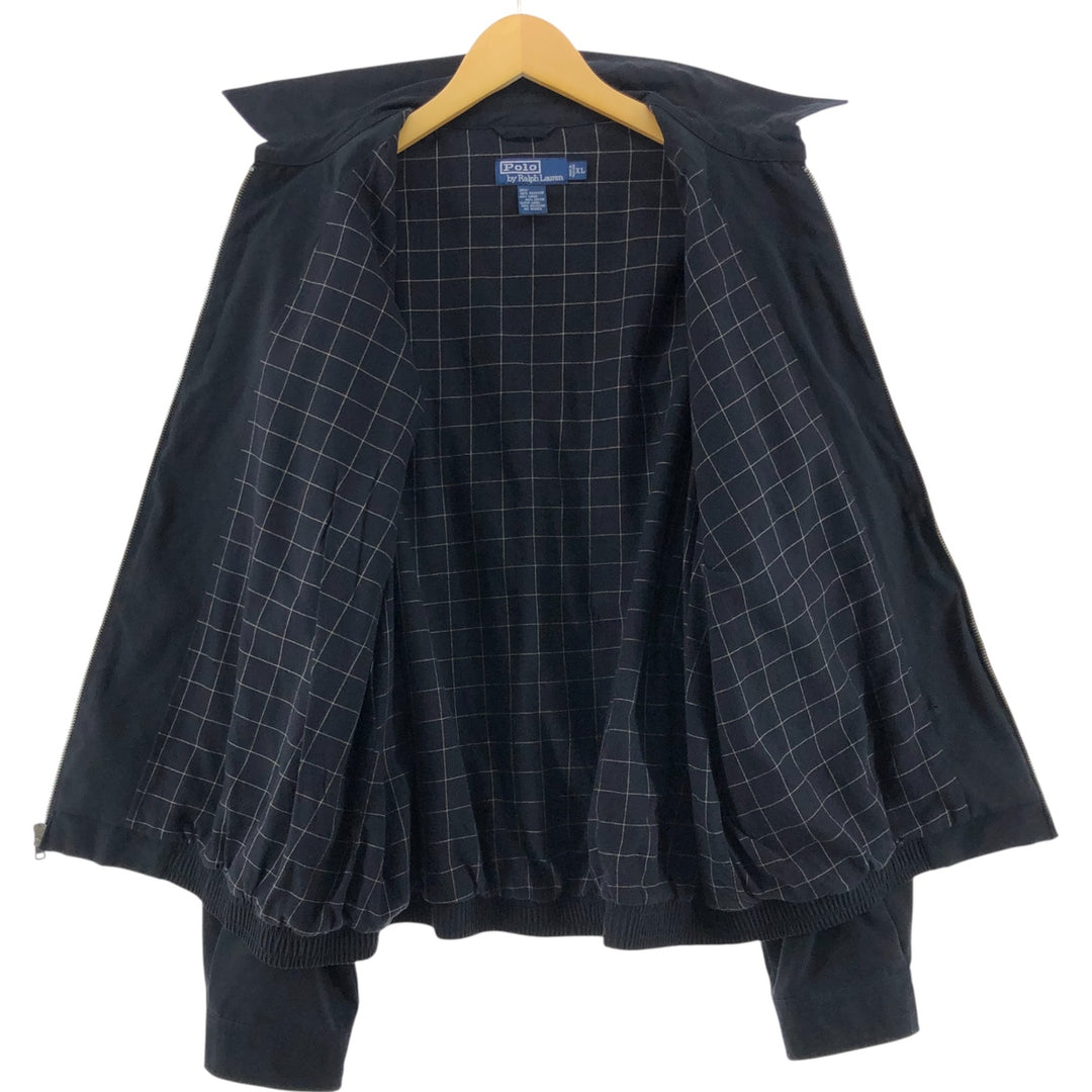 Ralph Lauren POLO by Ralph Lauren Swing Top Sports Jacket Men's XL polyester black type Vintage Second Hand